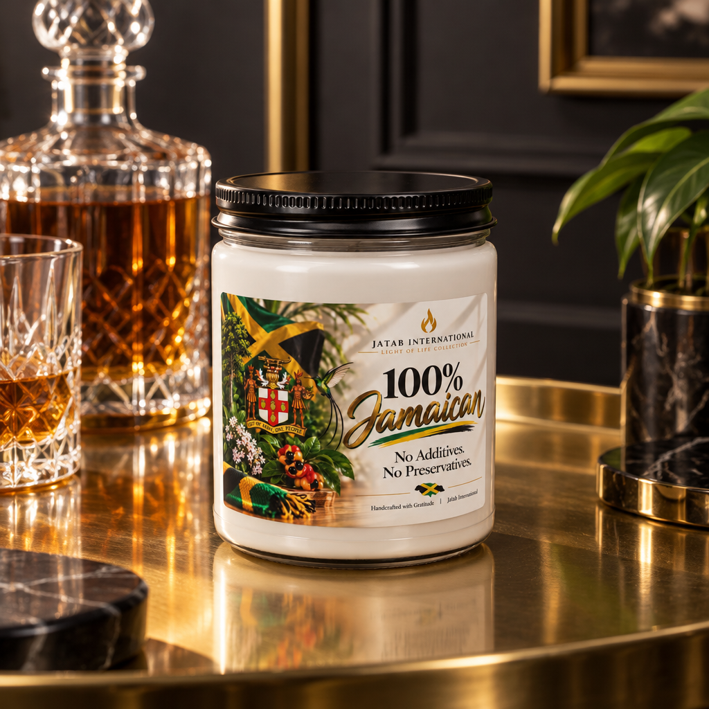 100% Jamaican Scented Soy Candle
