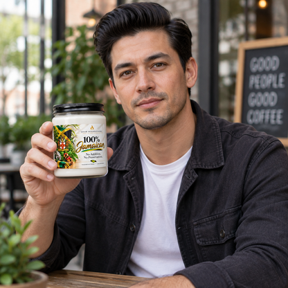 100% Jamaican Scented Soy Candle