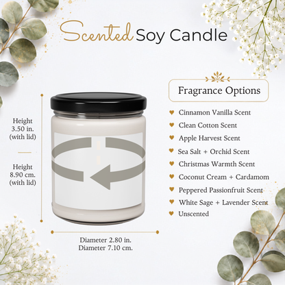 100% Jamaican Scented Soy Candle