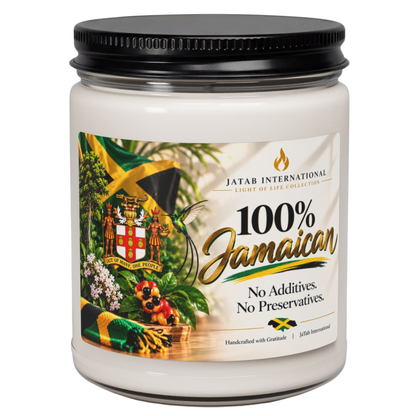100% Jamaican Scented Soy Candle