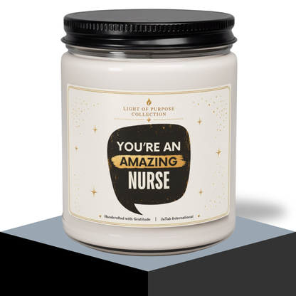 You're an Amazing Nurse Candle