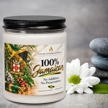 100% Jamaican Scented Soy Candle